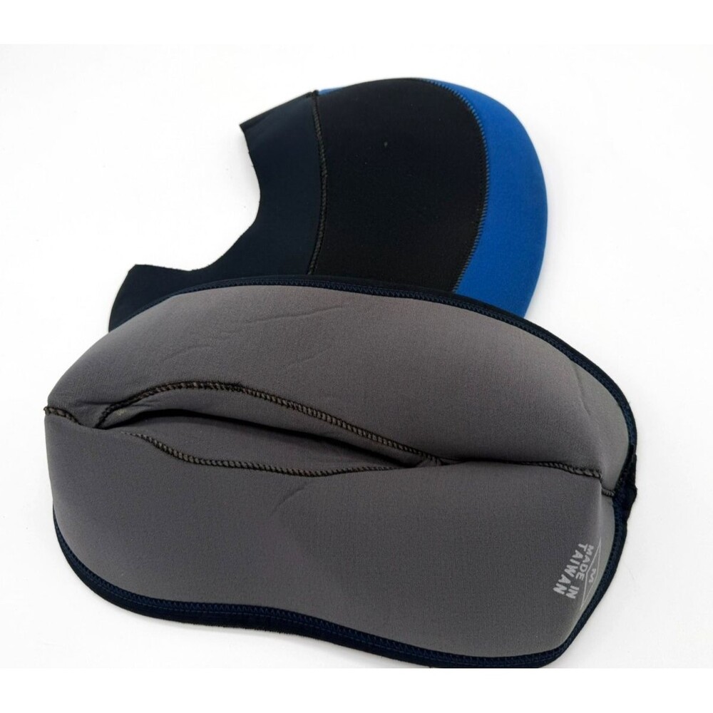 Vintage Deep See Hawaii Neoprene Scuba Dive Wetsuit Hood - Blue/Black - Medium - Picture 6 of 6